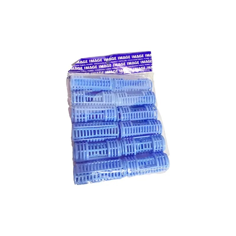 Tubos O Roles Con Tapa Rizar Ondular Cabello Mariate 12