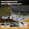 ZhenXingCheng 12 FT Round Pool Cover for Above Ground Pool,