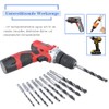 Mesee 10 Piece 1/4 Inch Hex Shank HSS Drill Bit