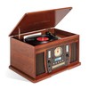 Victrola Aviator Signature 8-in-1 Record Player - Mahogany
