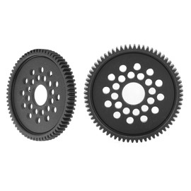 68T High Speed Spur Gear Set for TT-02, Steel, Reliable, Power Handling, Easy Installation, Durable