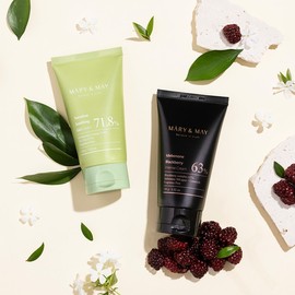 Mary&May [Mary&May]Soothing Gel Cream+Idebenone Blackberry Cream Duo Set