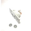 JGD8130ADS Replacement White 3 Wire (HI OFF LOW) Fan Switch