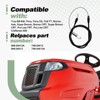 Quctaki Forward Cable Compatible with Craftsman 650 Troy-Bilt Pony ES