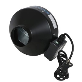 Hurricane Commercial Grade Inline Fan For Phresh and Black Ops Carbon Filters, Ideal-Air Ducting and Clamps and Titan Controls Ventilation Controllers