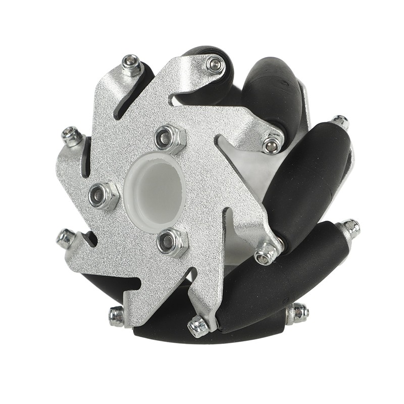 4Pcs 60mm Omnidirectional Wheel Aluminum Alloy Omni Directional Wheel Set