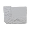 Essix Home Collection Fitted Sheet, Percale 80 Thread Count, Pearl
