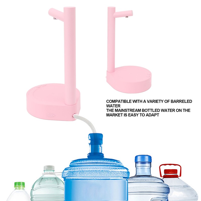 Desktop Water Bottle Dispenser Portable Removable 6 Speed Adjustable Electric