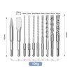 MOXPIFY SDS Plus Drill Bit Set Diameter 5 mm 5