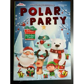 KAPPA CHRISTMAS JUMBO COLORING & ACTIVITY BOOK POLAR PARTY FREE HOLIDAY CARDS