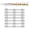 SeonFook 16 Piece Drill Bit Set, Hexagonal Shaft, Drill 0.06