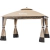JANCANOPY Replacement Gazeb Cover for 10X12Ft Oakmont Gazebo L-GZ1188PST-A,Pinehurst Gazebo