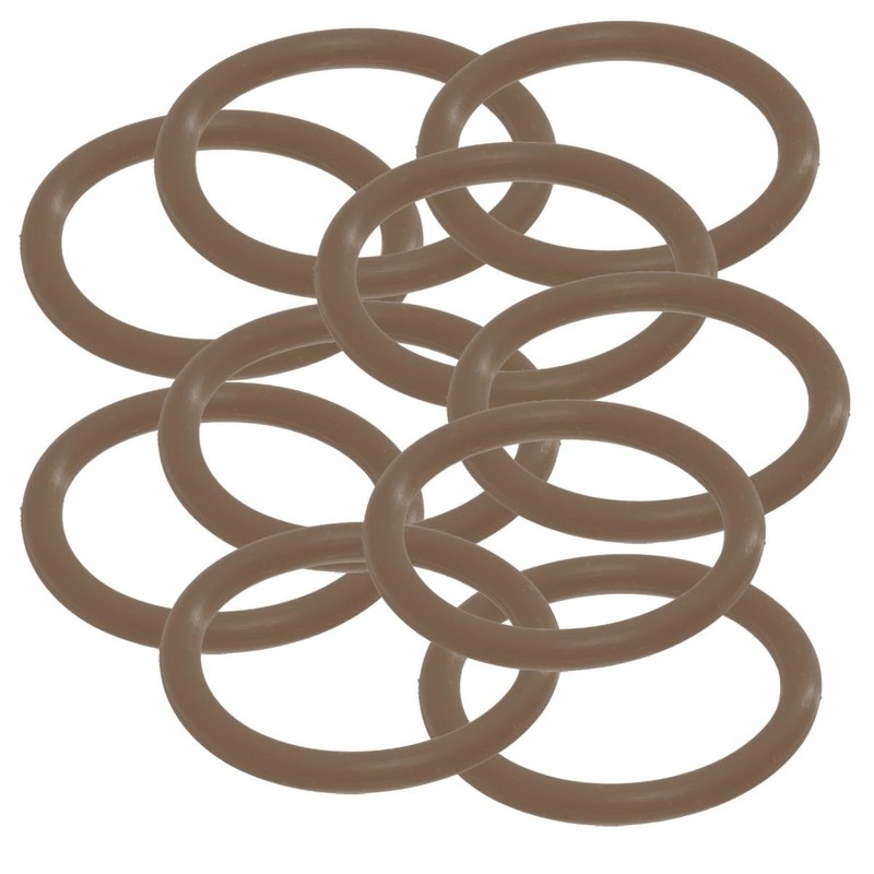 Mr O-Ring 206 Viton O-Ring, 75A Durometer, Brown, 1/2" ID,