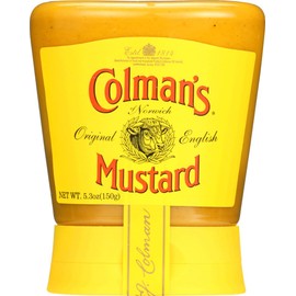 Original Colman's Original English Squeezy Mustard English Mustard Imported From The UK England The Best Of English Mustard