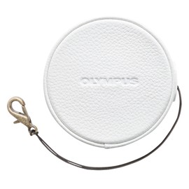 OLYMPUS Genuine Leather Lens Jacket for 14-42mm EZ Lens White LC-60.5GL WHT