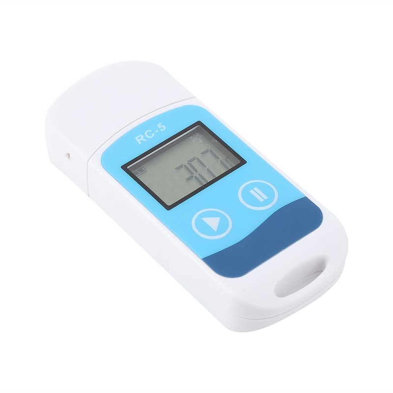 Portable RC‑5 Temperature Data Logger Mini Recorder LCD Display 32000