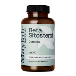 “Complejo Beta Sitosterol, 500mg, de origen vegetal, 90 tabletas, suplemento de soporte integral