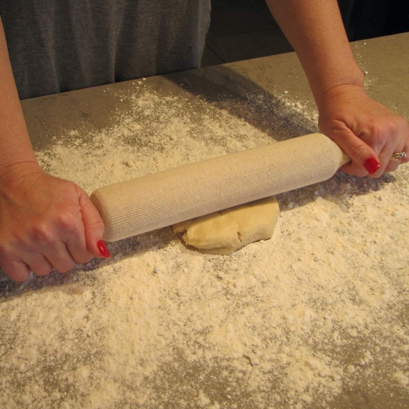 Treasure Gurus 2pc Premium Rolling Pin Cover Set Pastry Baking