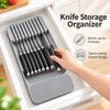 Kitchen Drawer Organizer for Knives, Cutlery & Spices – Space-Saving