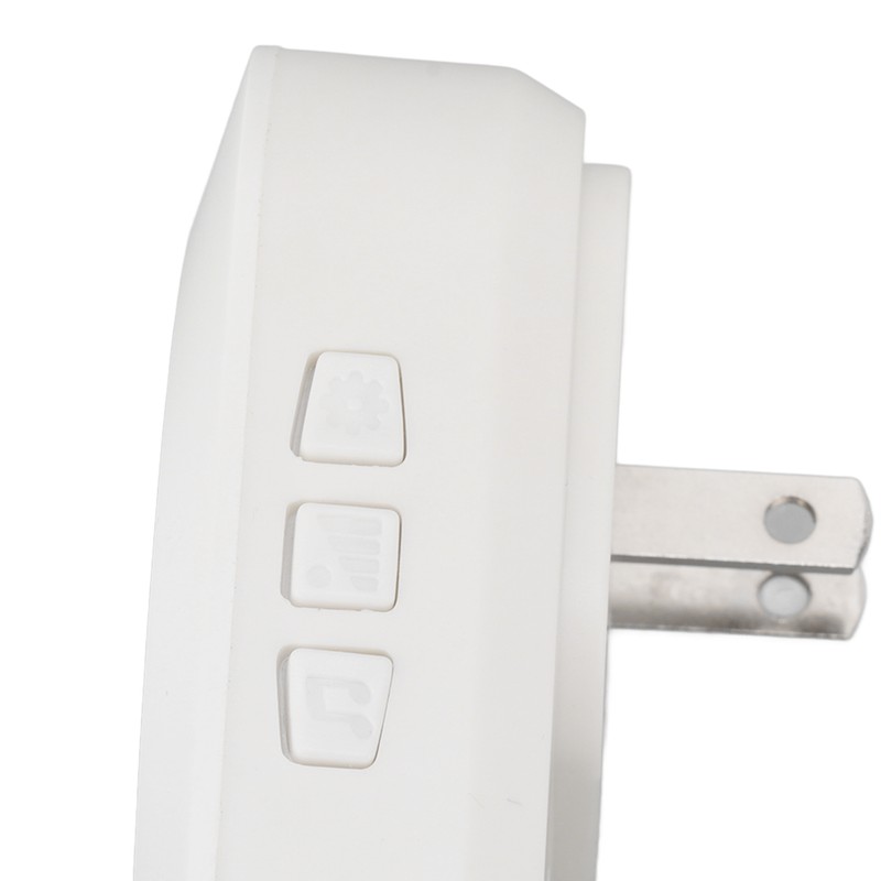 Wireless Doorbell Temperature Digital Display 4 Level Volume Adjustment Waterproof