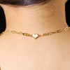 14K Gold Heart Magnetic Necklace Clasps and Closures 925 Sterling