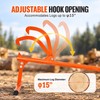 Adjustable Timberjack Log Lifter for Rolling Logs – Heavy-Duty Carbon