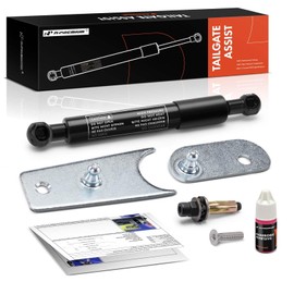A-Premium - Amortiguador de puerta trasera para camión, compatible con Chevy Silverado y GMC Sierra 1500 2007-2018, HD 2500 3500 2007-2019 DZ43102