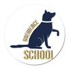 CafePress Obedience School 5.5" Round Car Magnet Magnetic Bumper Display