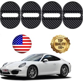Unbranded 4Pc Universal Car Door Lock Protective Cover Anti Rust Cushion Decor Accessories