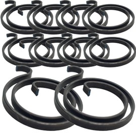 2 Turn Door Handle Springs Coil Replacement with 2.5mm Thickness (Pack of 10)
