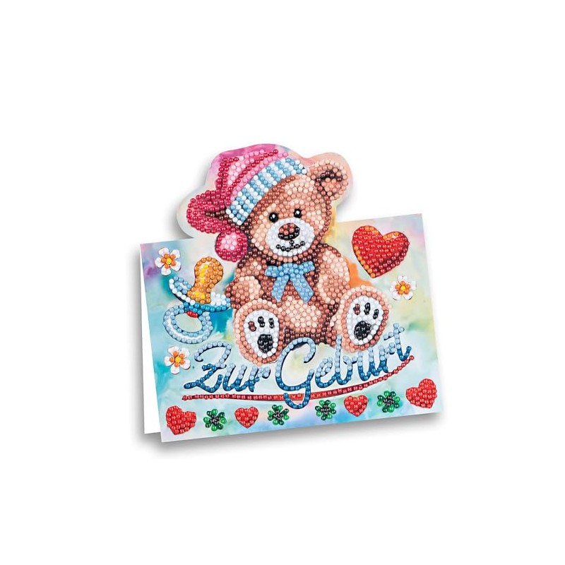 Ideen mit Herz Diamond Painting Display Card | 370 g/m²