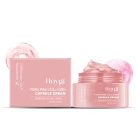 Hoygi PDRN Pink Pearl Capsule Collagen Facial Treatment for Tightening Skin