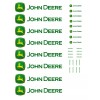 Unbranded O Scale Truck / Trailer Decals " John Deere
