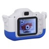 Kids Camera Small Portable Blue Children's Cute Cartoon Fox Shape