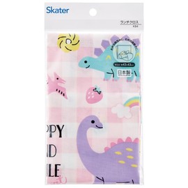 Skater KB4-A Lunch Cloth, Happy & Smile Rainbow, 16.9 x 16.9 inches (43 x 43 cm), Made in Japan