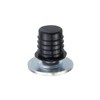 Semetall 4Pcs Concealed Magnetic Door Catch Black,Mini Strong Magnetic Circle