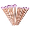 12pcs / Set Soft Hair Eye Shadow Makeup Brush Loose