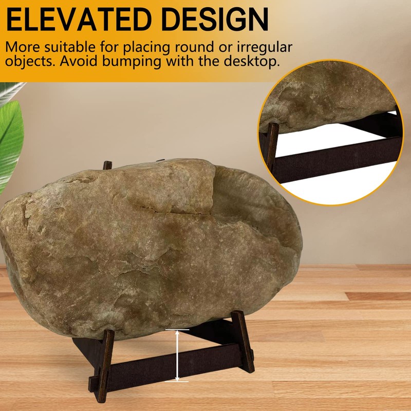 YSWOMOSKD 2 Pack 10 Inch Wooden Easel Stand for Display