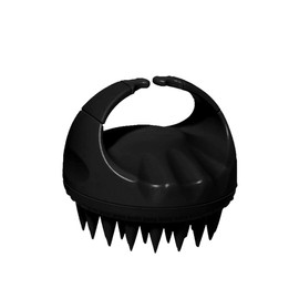 Kopfhaut-Massagegerät, weiche Silikon-Shampoo-Bürste für nasses und trockenes Haar, Kopf-Massagegerät, um Haare zu reinigen, Schuppen, Kopfhaut zu massieren, Haarwachstum zu fördern, violett