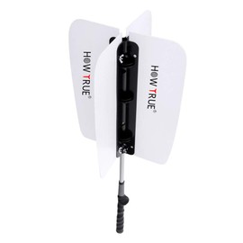 HOW TRUE Golf Power Resistance Trainer Golf Swing Trainer Golf Power Swing Fan, White