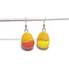 Chicken Nugget Dangle Earrings - Tiny Food Jewelry