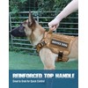 PETNANNY Tactical Service Dog Vest - No-Pull Emotional Support Harness