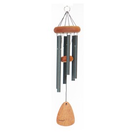Festival 18-inch Redwood Wind Chime in Forest Green by Wind River for Patio, Backyard, Garden, and Outdoor décor. Made in The USA