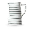 GMUNDNER KERAMIK Water Jug Capacity: 0.7 Litres Grey Flamed Crockery