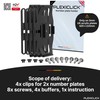 PLEXICLICK® ORIGINAL License Plate Holder for Cars - Frameless Invisible