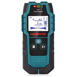 zmart HANMATEK SF1 Stud Finder, Wood Stud, Metal Detection, Live Cable Detection, Metal Depth Measuring Finder, Wall Detector, Scanner, Ground Finder, Back Wall Sensor, Studs Sensor, In-Wall Detector, Wire Detector, Stud Detector, Plumbing Detector, Underwall Detector, Wall Ground Detector, Wood Detector, Nail Finder, In-Wall Finder, Canister with Japanese instruction manual (English language not guaranteed)