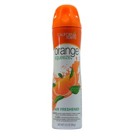 California Scents Orange Squeeze 3.5 Oz Air Freshener Spray (1 Pack, Orange Squeeze)