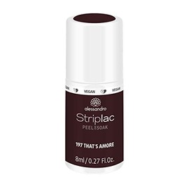 alessandro Striplac UV-Nagellack That's Amore – Schonend und langanhaltend – Einfache Entfernung dank Peel-Off-Technologie – Vegan und tierversuchsfrei – 8 ml