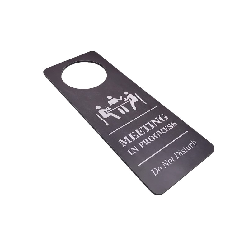 Do Not Disturb Meeting In Progress - Printed Door Hanger