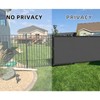 Cool Area balcony privacy screen, PES balcony cover anti-peeping, anti-rain,